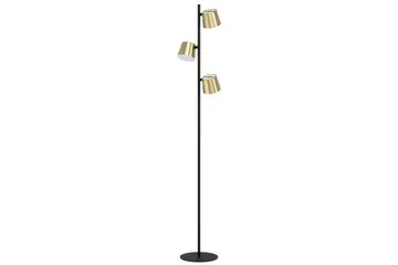 Golvlampa Eglo Altamira Svart/Mässing - Belysning - Inomhusbelysning & lampor - Golvlampor & golvbelysning