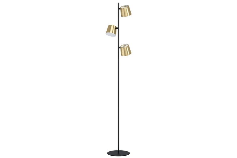 Golvlampa Eglo Altamira Svart/Mässing - Belysning - Inomhusbelysning & lampor - Golvlampor & golvbelysning
