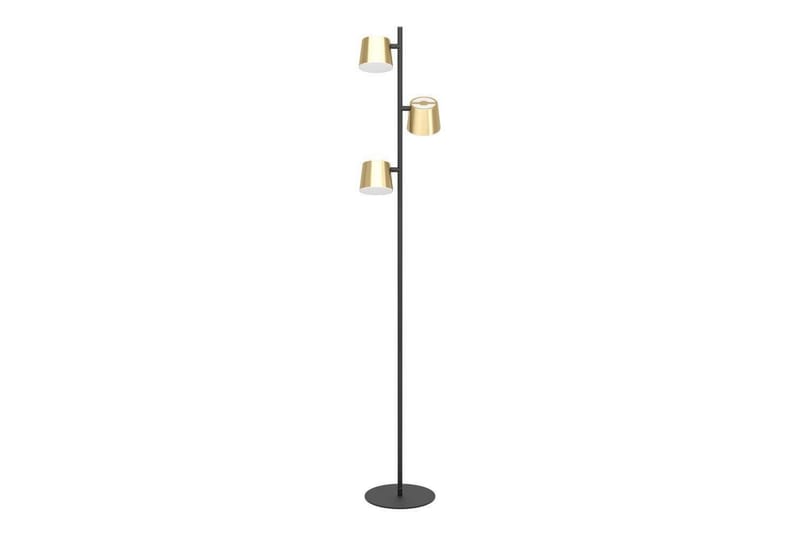 Golvlampa Eglo Altamira Svart/Mässing - Belysning - Inomhusbelysning & lampor - Golvlampor & golvbelysning