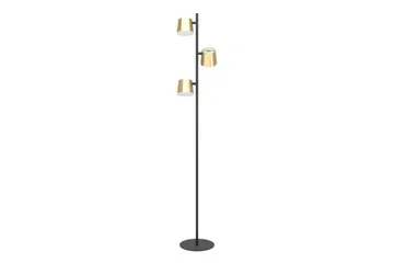 Golvlampa Eglo Altamira Svart/Mässing - Belysning - Inomhusbelysning & lampor - Golvlampor & golvbelysning