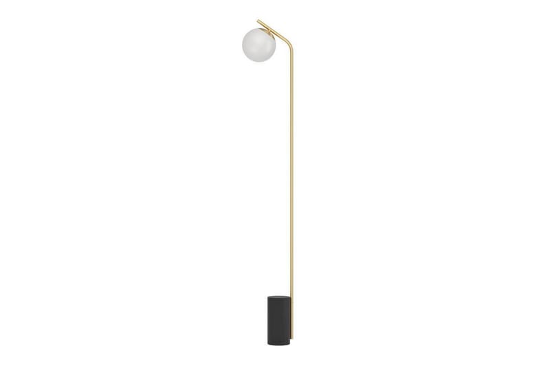Golvlampa Eglo Betulia Svart/Mässing Opalvit - Belysning - Inomhusbelysning & lampor - Golvlampor & golvbelysning