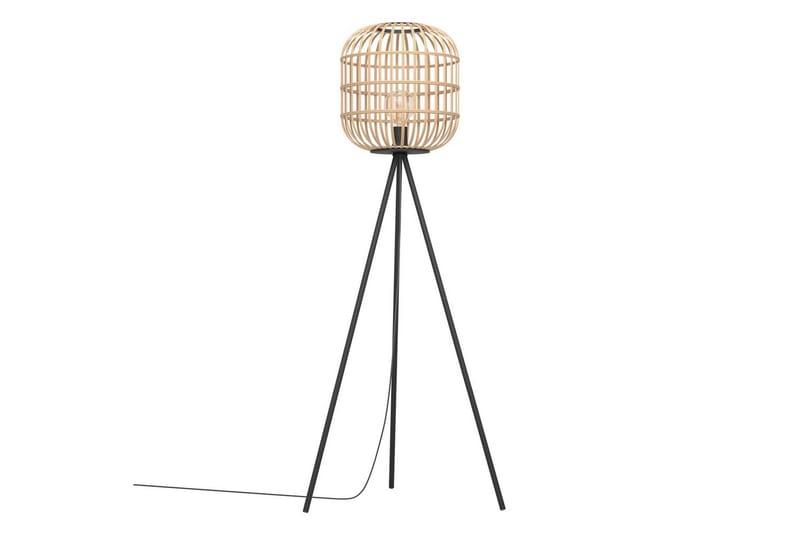 Golvlampa Eglo Bordesley - Svart - Belysning - Inomhusbelysning & lampor - Golvlampor & golvbelysning