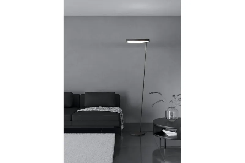 Golvlampa Eglo Caredara Svart - Belysning - Inomhusbelysning & lampor - Golvlampor & golvbelysning