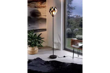 Golvlampa Eglo Carlton 1 - Svart/Koppar - Belysning - Inomhusbelysning & lampor - Golvlampor & golvbelysning
