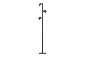 Golvlampa Eglo Cartagena Svart/Trä med 3 Lampor - Belysning - Inomhusbelysning & lampor - Golvlampor & golvbelysning