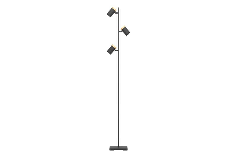 Golvlampa Eglo Cartagena Svart/Trä med 3 Lampor - Belysning - Inomhusbelysning & lampor - Golvlampor & golvbelysning