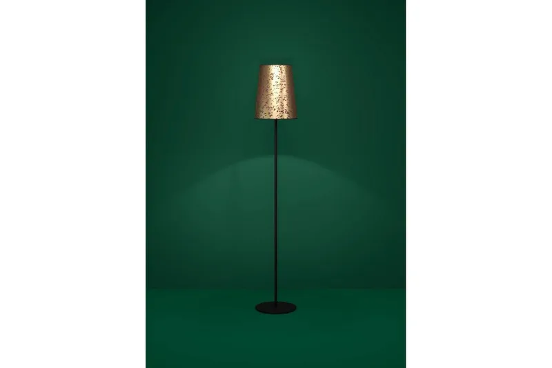 Golvlampa Eglo Castuera Guld med Rosblad - Belysning - Inomhusbelysning & lampor - Golvlampor & golvbelysning
