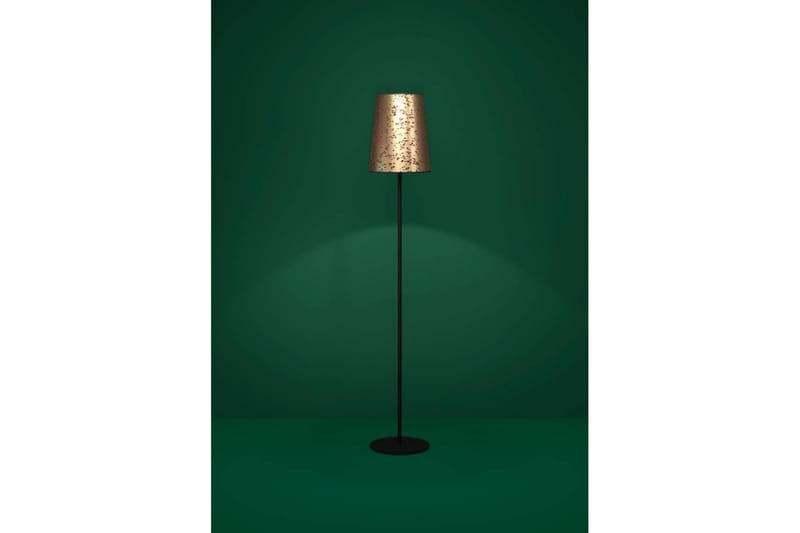 Golvlampa Eglo Castuera Guld med Rosblad - Belysning - Inomhusbelysning & lampor - Golvlampor & golvbelysning
