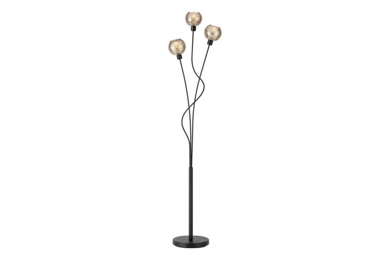 Golvlampa Eglo Creppo Guld/Svart - Belysning - Inomhusbelysning & lampor - Golvlampor & golvbelysning