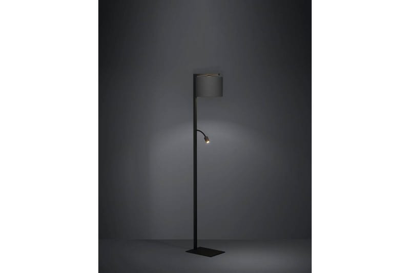 Golvlampa Eglo Foligno Svart - Belysning - Inomhusbelysning & lampor - Golvlampor & golvbelysning