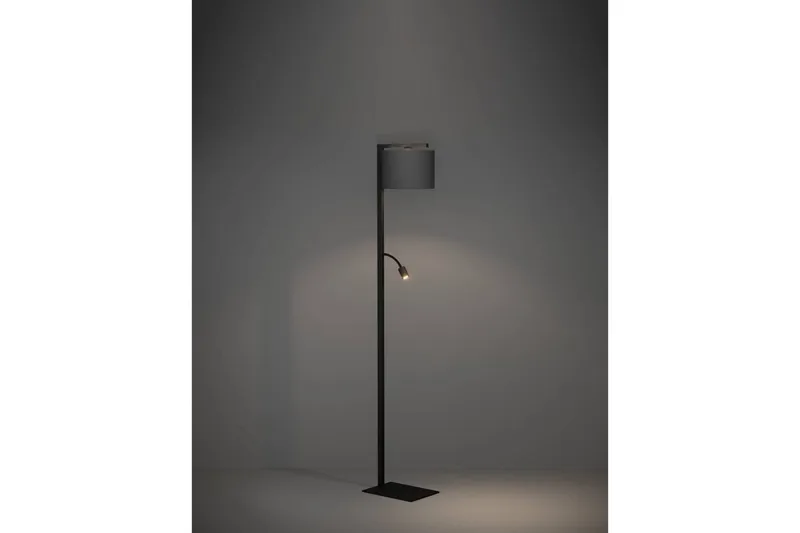 Golvlampa Eglo Foligno Svart - Belysning - Inomhusbelysning & lampor - Golvlampor & golvbelysning