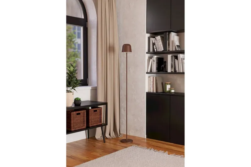 Golvlampa Eglo Mannera-L Brun - Brun - Belysning - Inomhusbelysning & lampor - Golvlampor & golvbelysning