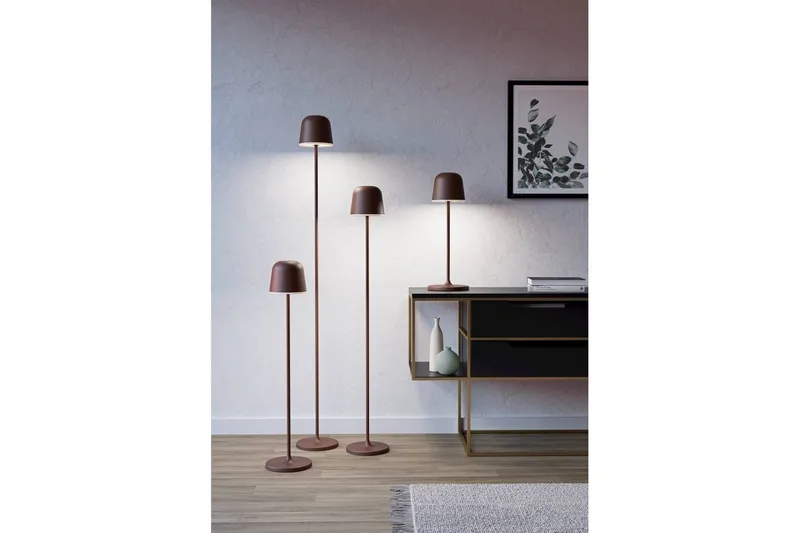 Golvlampa Eglo Mannera-L Brun - Brun - Belysning - Inomhusbelysning & lampor - Golvlampor & golvbelysning