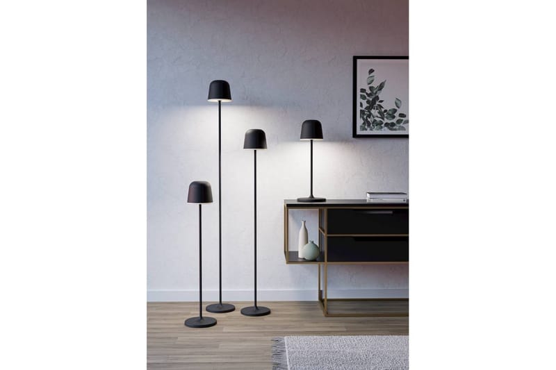 Golvlampa Eglo Mannera-L Svart/Stål - Svart/Stål - Belysning - Inomhusbelysning & lampor - Golvlampor & golvbelysning