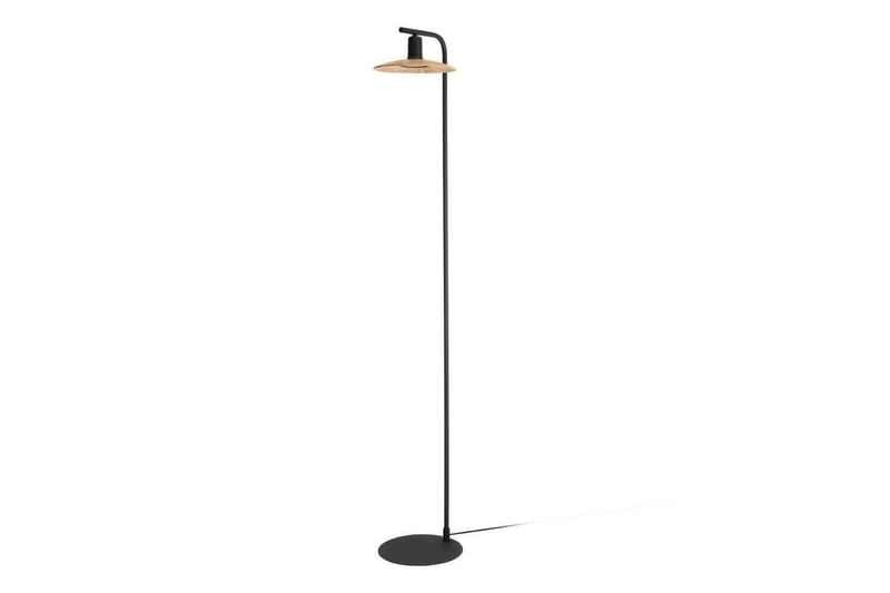 Golvlampa Eglo Mayazes Svart/Trä - Belysning - Inomhusbelysning & lampor - Golvlampor & golvbelysning