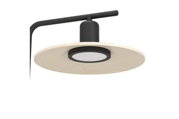 Golvlampa Eglo Mayazes Svart/Trä - Belysning - Inomhusbelysning & lampor - Golvlampor & golvbelysning