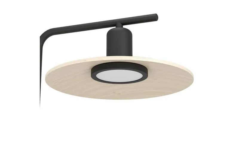 Golvlampa Eglo Mayazes Svart/Trä - Belysning - Inomhusbelysning & lampor - Golvlampor & golvbelysning
