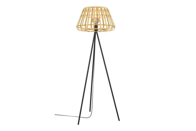 Golvlampa Eglo Montezuelo Trä - Belysning - Inomhusbelysning & lampor - Golvlampor & golvbelysning