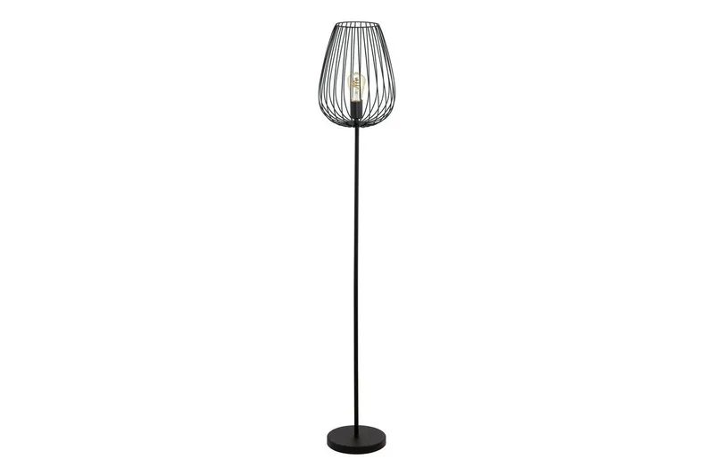 Golvlampa Eglo Newtown, Svart