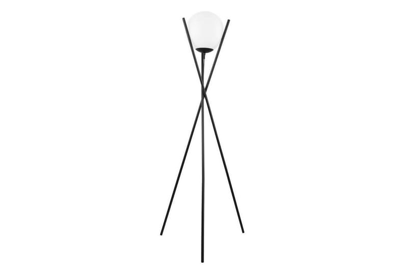 Golvlampa Eglo Salvezinas Svart/Opalvit