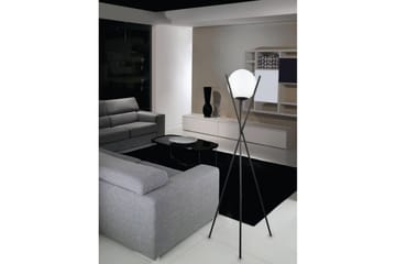Golvlampa Eglo Salvezinas Svart/Opalvit - Belysning - Inomhusbelysning & lampor - Golvlampor & golvbelysning
