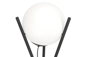 Golvlampa Eglo Salvezinas Svart/Opalvit - Belysning - Inomhusbelysning & lampor - Golvlampor & golvbelysning