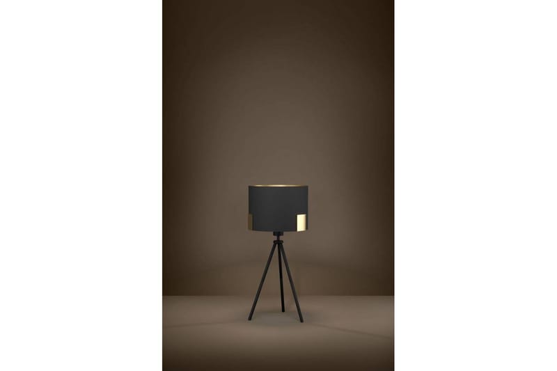 Golvlampa Eglo Tortola 1 Svart/Mässing - Belysning - Inomhusbelysning & lampor - Golvlampor & golvbelysning