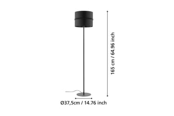 Golvlampa Eglo Paraguaio Svart - Belysning - Inomhusbelysning & lampor - Golvlampor & golvbelysning
