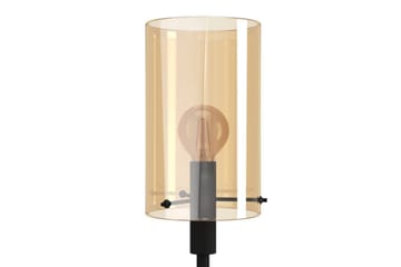 Golvlampa Eglo Polverara Svart/Amber - Belysning - Inomhusbelysning & lampor - Golvlampor & golvbelysning