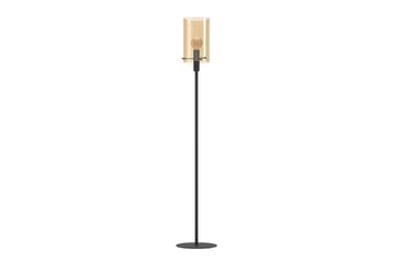 Golvlampa Eglo Polverara Svart/Amber - Belysning - Inomhusbelysning & lampor - Golvlampor & golvbelysning