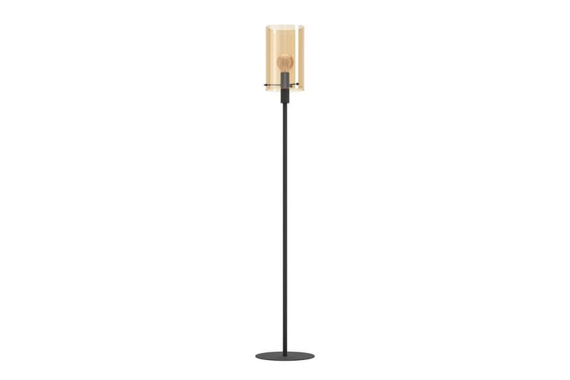 Golvlampa Eglo Polverara Svart/Amber - Belysning - Inomhusbelysning & lampor - Golvlampor & golvbelysning