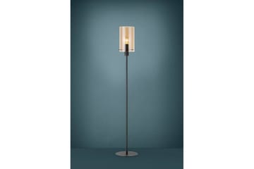 Golvlampa Eglo Polverara Svart/Amber - Belysning - Inomhusbelysning & lampor - Golvlampor & golvbelysning