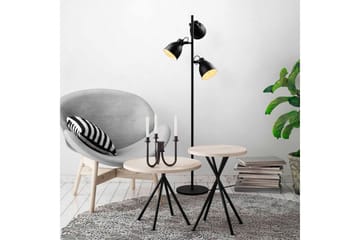 Golvlampa Elber Svart - Svart - Belysning - Inomhusbelysning & lampor - Golvlampor & golvbelysning