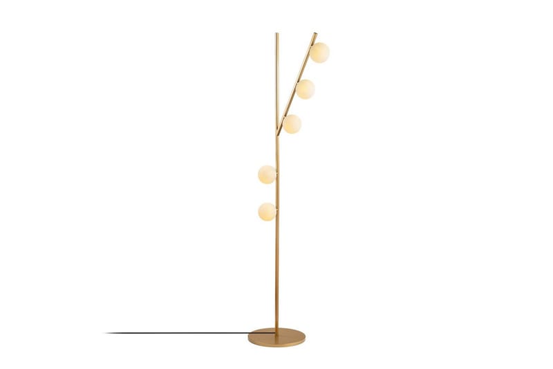 Golvlampa Elvon Rany - Guld - Belysning - Inomhusbelysning & lampor - Golvlampor & golvbelysning