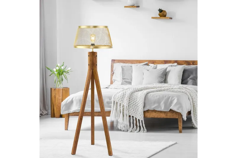 Golvlampa Frederik - 46x145x46 cm - Belysning - Inomhusbelysning & lampor - Golvlampor & golvbelysning