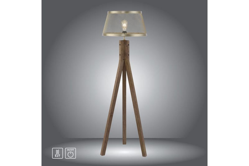 Golvlampa Frederik - 46x145x46 cm - Belysning - Inomhusbelysning & lampor - Golvlampor & golvbelysning