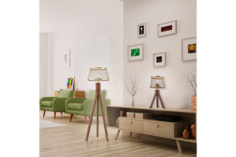 Golvlampa Frederik - 46x145x46 cm - Belysning - Inomhusbelysning & lampor - Golvlampor & golvbelysning