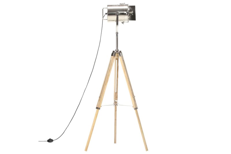 Golvlampa massivt mangoträ 140 cm - Brun - Belysning - Inomhusbelysning & lampor - Golvlampor & golvbelysning