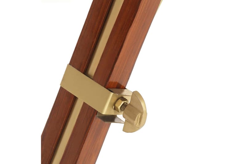 Golvlampa massivt mangoträ 193 cm - Brun - Belysning - Inomhusbelysning & lampor - Golvlampor & golvbelysning