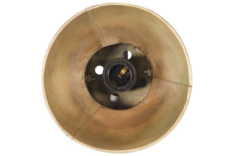 Golvlampa med 2 lampskärmar mässing E27 gjutjärn - Guld - Belysning - Inomhusbelysning & lampor - Golvlampor & golvbelysning