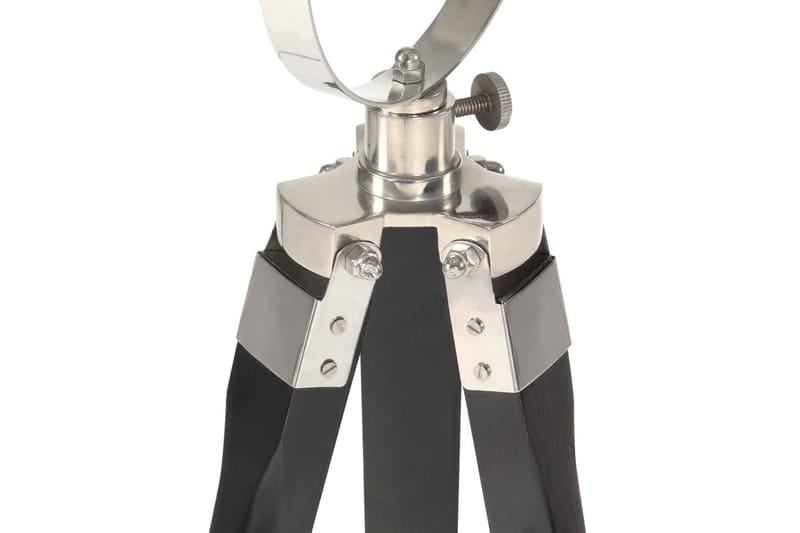 Golvlampa svart massivt mangoträ 97 cm - Svart - Belysning - Inomhusbelysning & lampor - Golvlampor & golvbelysning