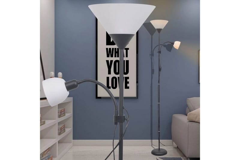 Golvlampa svart - Svart - Belysning - Inomhusbelysning & lampor - Golvlampor & golvbelysning