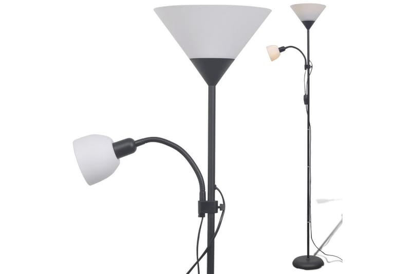 Golvlampa svart - Svart - Belysning - Inomhusbelysning & lampor - Golvlampor & golvbelysning