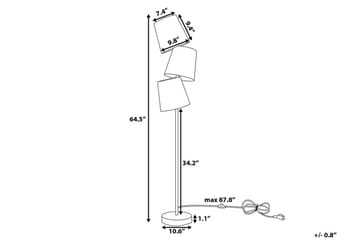 Grande Golvlampa 164 cm - Svart - Belysning - Inomhusbelysning & lampor - Golvlampor & golvbelysning