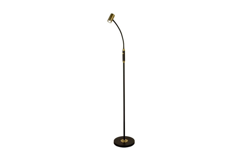 GUSTO golvlampa. svart/mäss - Golvlampor & golvbelysning - Sovrumslampa