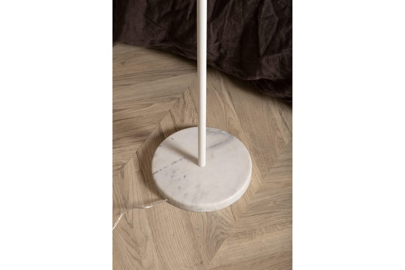 Hattman Golvlampa - Linne/Marmor/Beige/Brun/Vit - Belysning - Inomhusbelysning & lampor - Golvlampor & golvbelysning