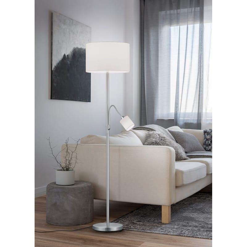 Golvlampa Hotel - Vit - Belysning - Inomhusbelysning & lampor - Golvlampor & golvbelysning