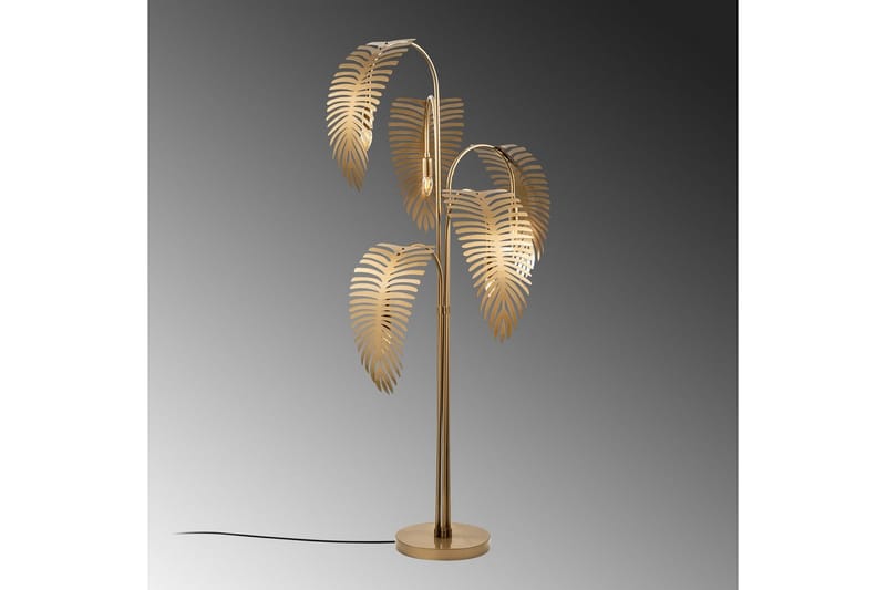 Golvlampa Kavilashm Rany - Guld - Belysning - Inomhusbelysning & lampor - Golvlampor & golvbelysning