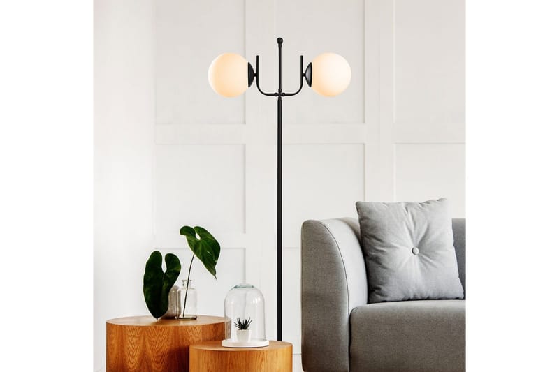 Golvlampa Kelulstead Svart - Svart - Belysning - Inomhusbelysning & lampor - Golvlampor & golvbelysning