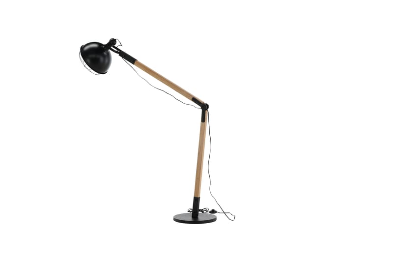 KICKIA Golvlampa Svart/Brun - Golvlampor & golvbelysning - Sovrumslampa